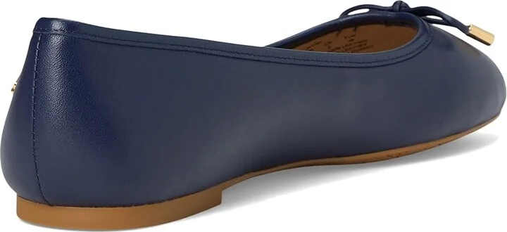 Lauren Ralph Lauren Jayna Nappa Leather Flat Women's Flat Shoes Refined Navy : 6.5 B - Medium, Leather/Nappa - Image 4