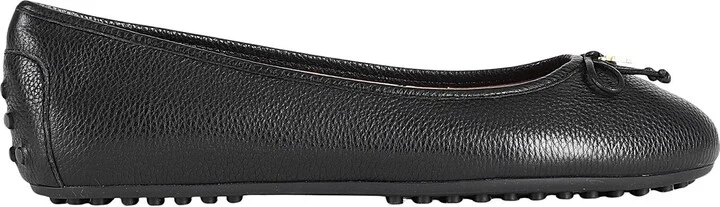 Lauren Ralph Lauren Jayna Pebbled Leather Driver Flat Woman Ballet flats - Image 6