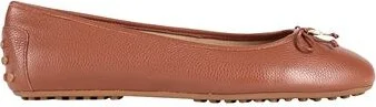 Lauren Ralph Lauren Jayna Pebbled Leather Driver Flat Woman Ballet flats