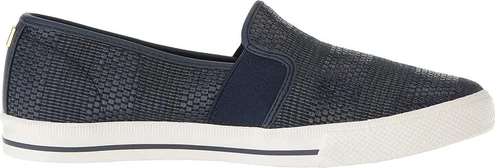 Lauren Ralph Lauren Jinny Sneaker Women's Shoes Navy : 10 B - Medium, Synthetic/Textile - Image 8