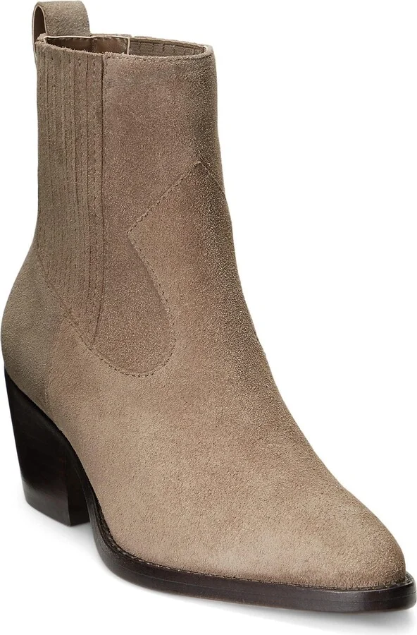 Lauren Ralph Lauren Racquel Bootie Truffle 6 B (M)