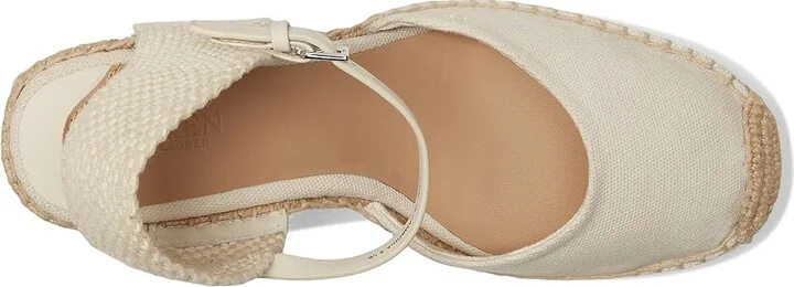 Lauren Ralph Lauren Robby Canvas Jute Espadrille Women's Sandals Soft White/Soft White/Natural : 9 B - Medium - Image 2
