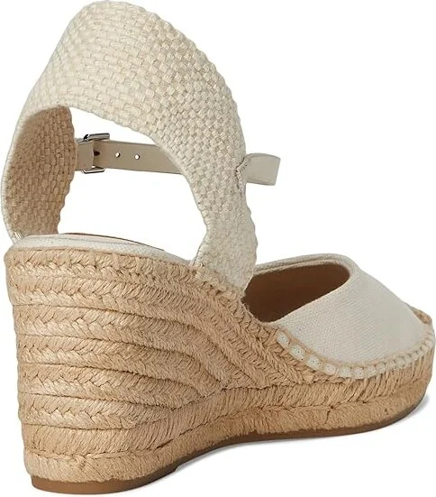 Lauren Ralph Lauren Robby Canvas Jute Espadrille Women's Sandals Soft White/Soft White/Natural : 9 B - Medium - Image 4