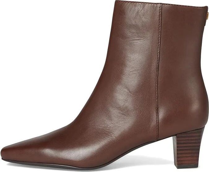 Lauren Ralph Lauren Willa Women's Shoes Dark Mahogany : 6 B - Medium, Leather - Image 6