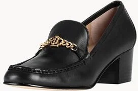 Lauren Ralph Lauren Winslet Burnished Leather Pump Woman Loafers - Image 2