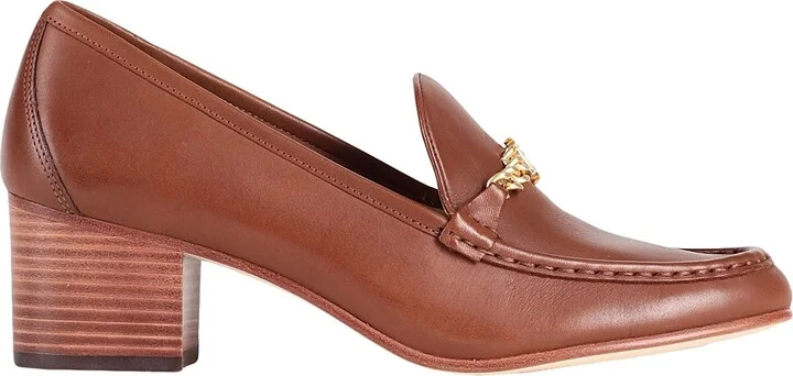 Lauren Ralph Lauren Winslet Burnished Leather Pump Woman Loafers - Image 6