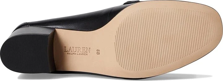 Lauren Ralph Lauren Winslet Pumps High Women's Heels Black : 11 B - Medium, Leather - Image 3