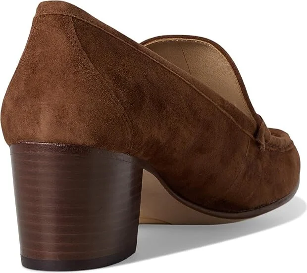 Lauren Ralph Lauren Winslet Pumps High Women's Heels Tobacco : 9 B - Medium, Leather - Image 4