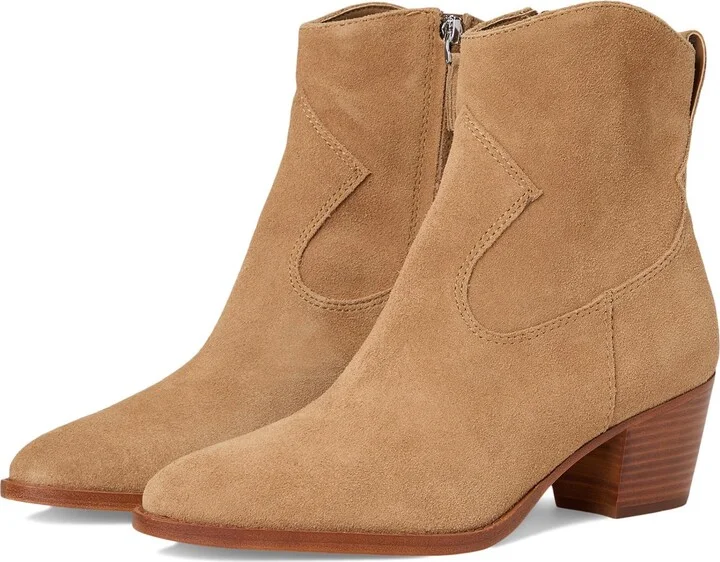 Lauren Ralph Lauren Women Harpher Suede Camel 9.5 Medium