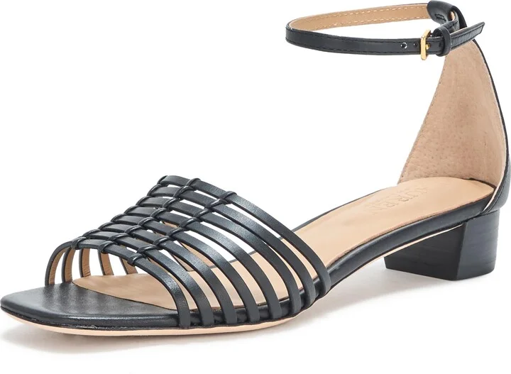 Lauren Ralph Lauren Women's Fionna Burnished Leather Sandal
