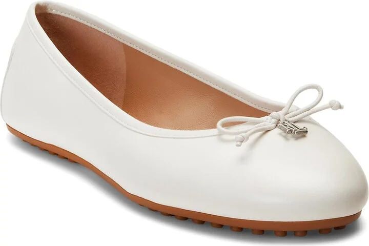 Lauren Ralph Lauren Women's Jayna Driver Soft White 9.5 Medium