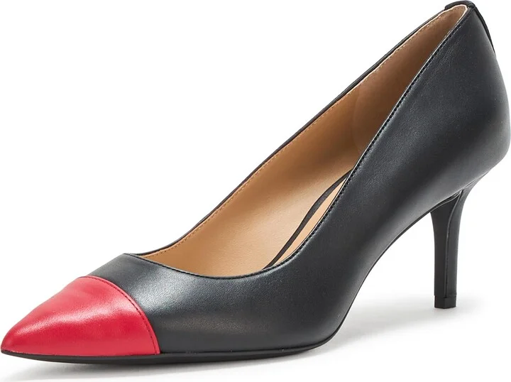 Lauren Ralph Lauren Women's Lanette Two-Tone Nappa Leather Pump