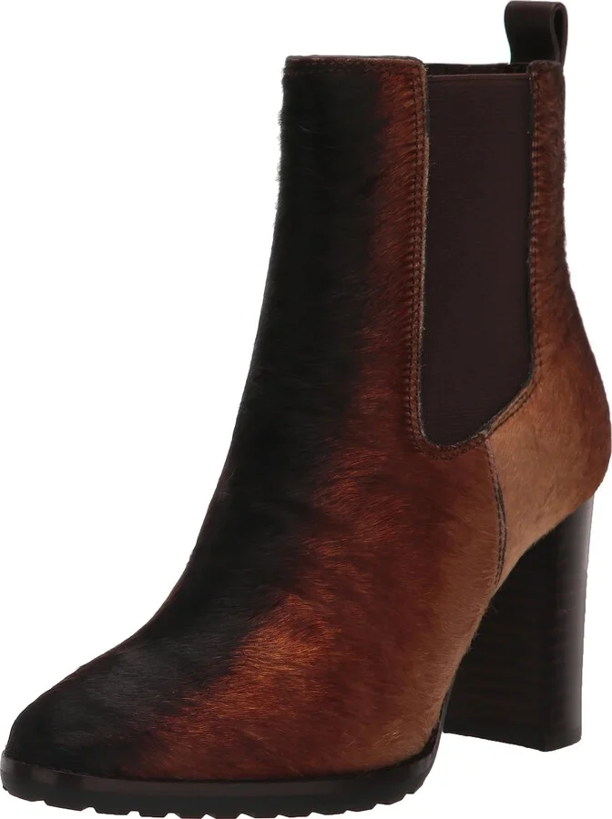 Lauren Ralph Lauren Women's Mylah Ombré Haircalf Bootie Ankle Boot