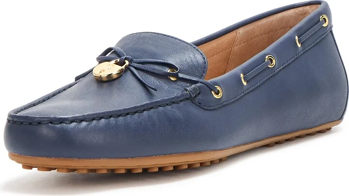 Lauren Ralph Lauren Women's Wylie Nappa Leather Driver Driving Style Loafer