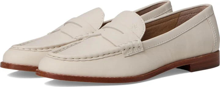 Lauren Ralph Lauren Women's Wynnie Nappa Leather Loafer Soft White 9.5 Medium