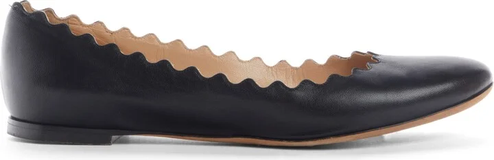 Lauren Scalloped Ballet Flat - Image 4