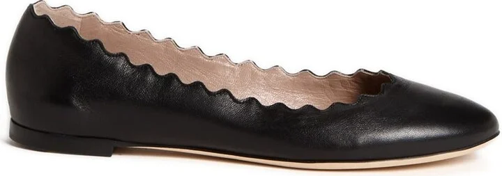 Lauren Scalloped Ballet Flat - Image 7