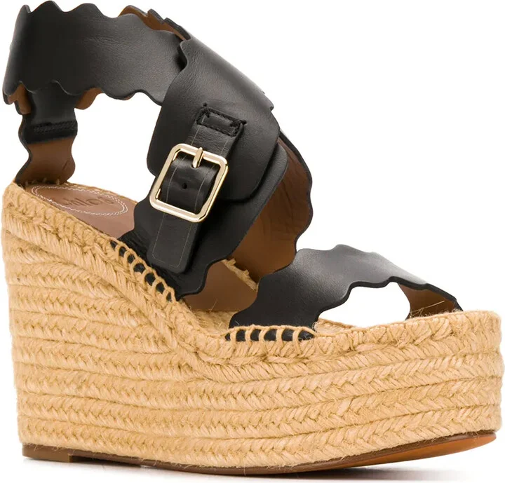 Lauren wedge espadrille sandals - Image 2