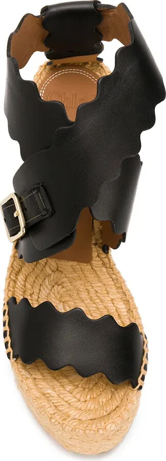 Lauren wedge espadrille sandals - Image 4