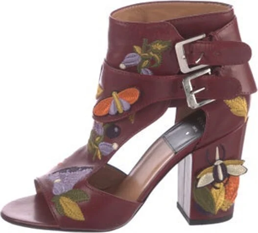 Burgundy, Pattern Prints