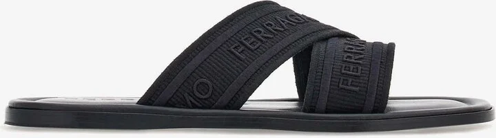 Laurene Double-Strap Slides