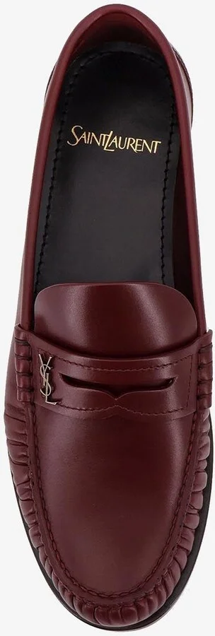 Laurent Leather Penny Loafers - Image 3