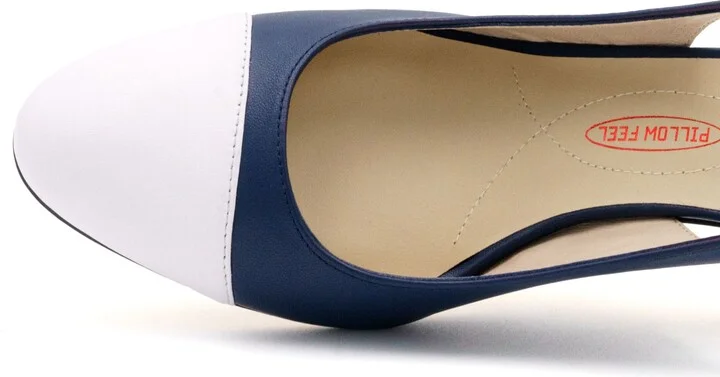 Lauretta Slingback Cap Toe Pump - Image 6