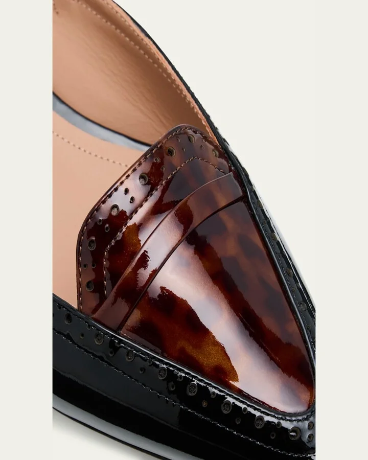 Laurie Pointed-Toe Slingback Ballerina Flats - Image 2