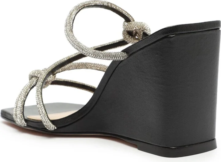 Lauryn Crystal Strappy Wedge Sandal - Image 2