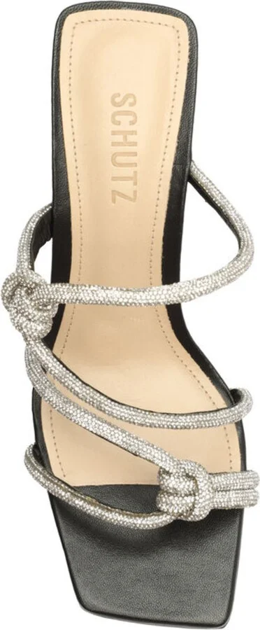 Lauryn Crystal Strappy Wedge Sandal - Image 4