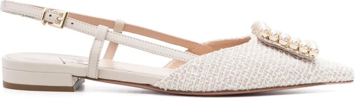Lavanda slingback ballerina shoes