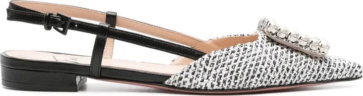 Lavanda slingback ballerina shoes