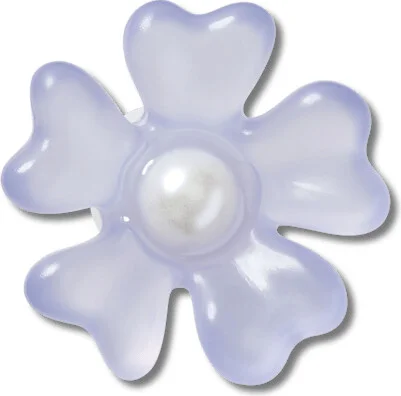 Lavender Matte Pearl Flower