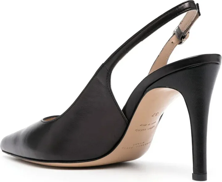 Lavinia 85mm leather slingback pumps - Image 3
