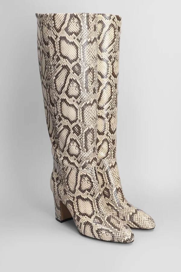 Lavinia Boot 75 High Heels Boots In Python Print Leather - Image 2