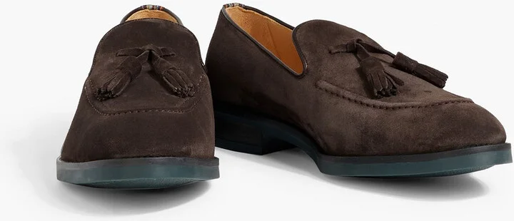 Lawrence tasseled suede loafers - Image 2