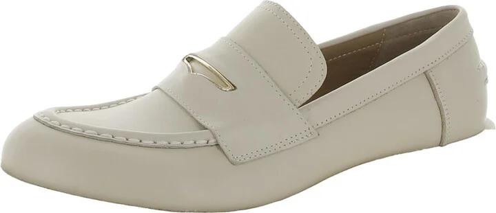 Lawrence Womens Slip On Leather Loafers