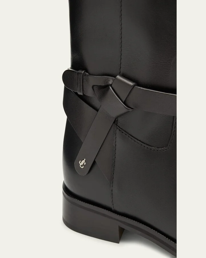 Lawton Leather Knee Boots - Image 3