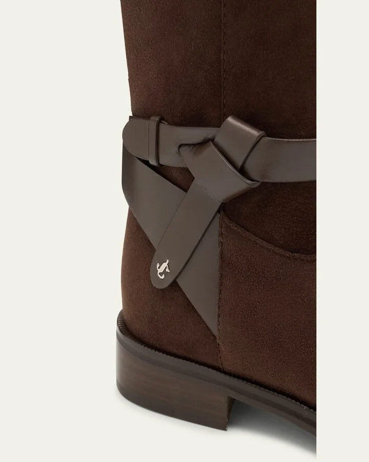 Lawton Suede Knee Boots - Image 3