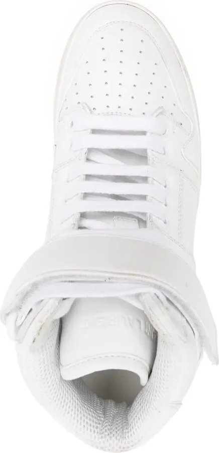Lax distressed leather sneakers - Image 4