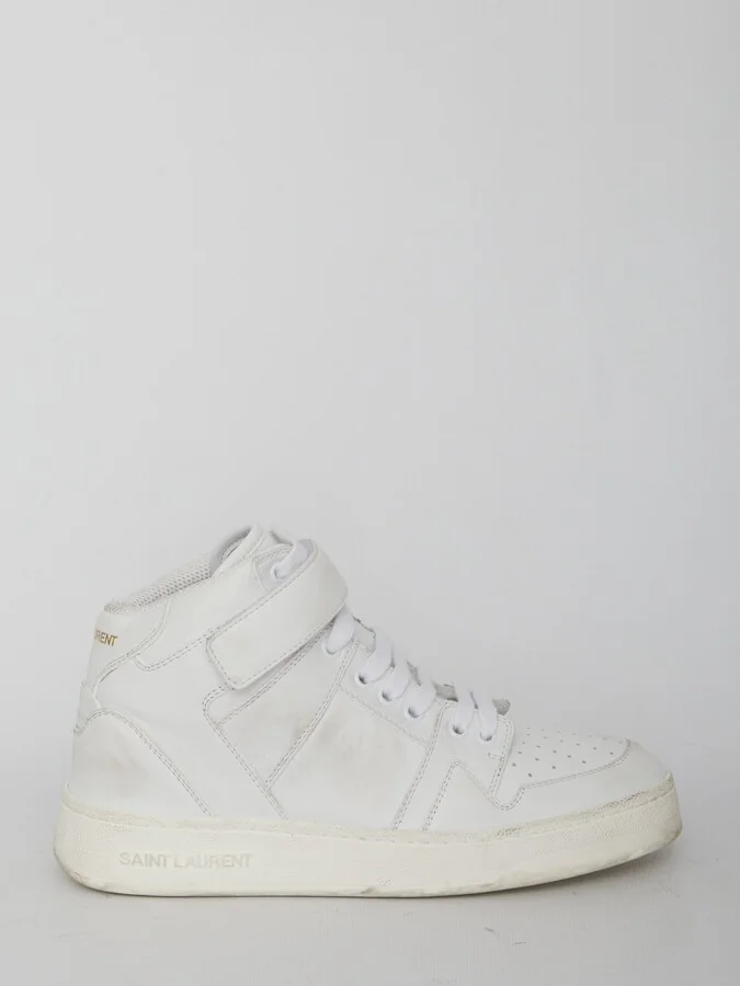 Lax Sneakers In Washedout Effect Leather