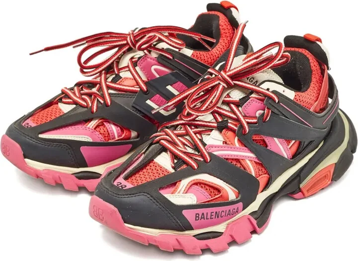 Layered Mesh Track Sneakers - Image 2