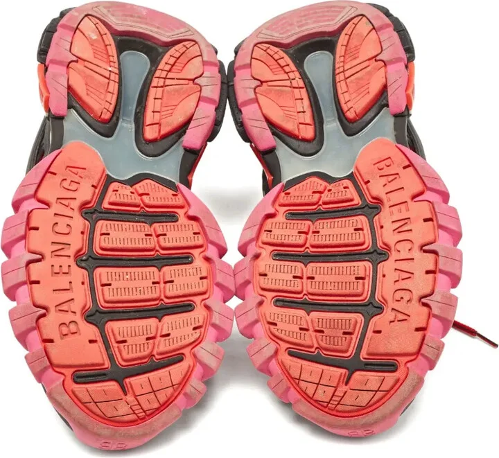 Layered Mesh Track Sneakers - Image 4