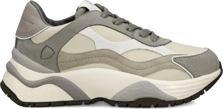 Layered-Panel Sneakers