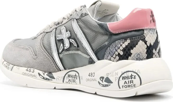 Layla low-top lace-up sneakers - Image 3