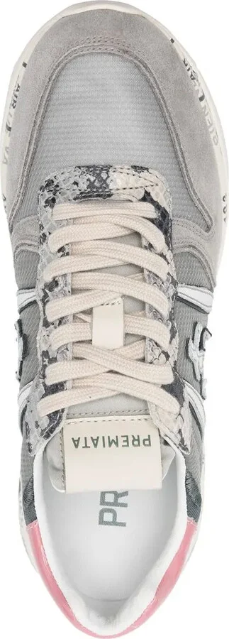 Layla low-top lace-up sneakers - Image 4