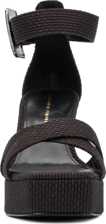 Layla Platform Heeled Sandal - Wide Width - Image 2