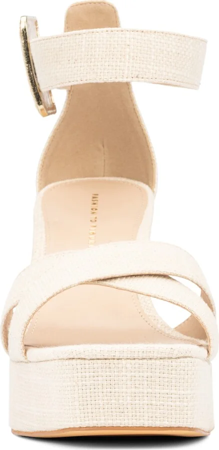 Layla Platform Heeled Sandal - Wide Width - Image 9