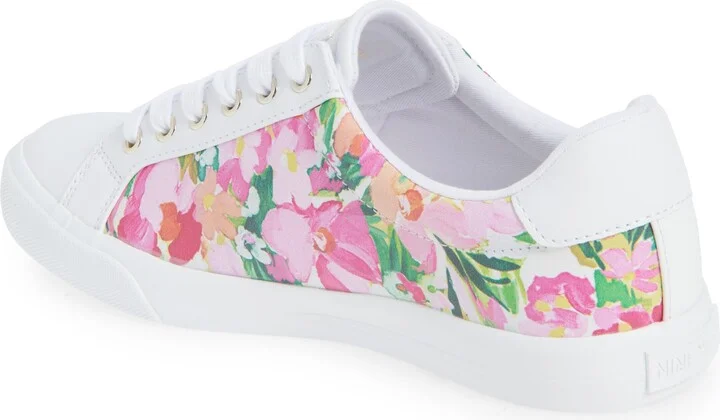 Layna Snakeskin Embossed Sneaker - Image 8