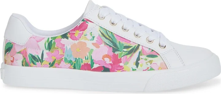 Layna Snakeskin Embossed Sneaker - Image 10